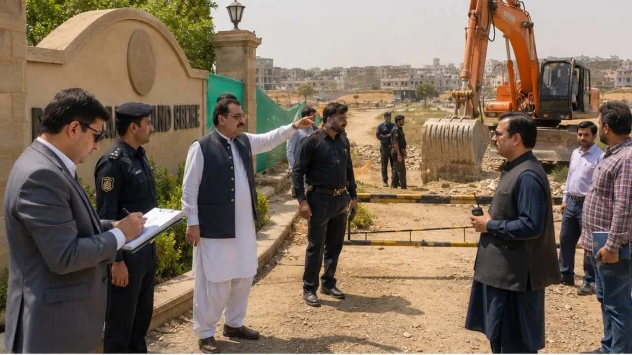 NAB Freezes Bahria Town Property Assets in Karachi Action