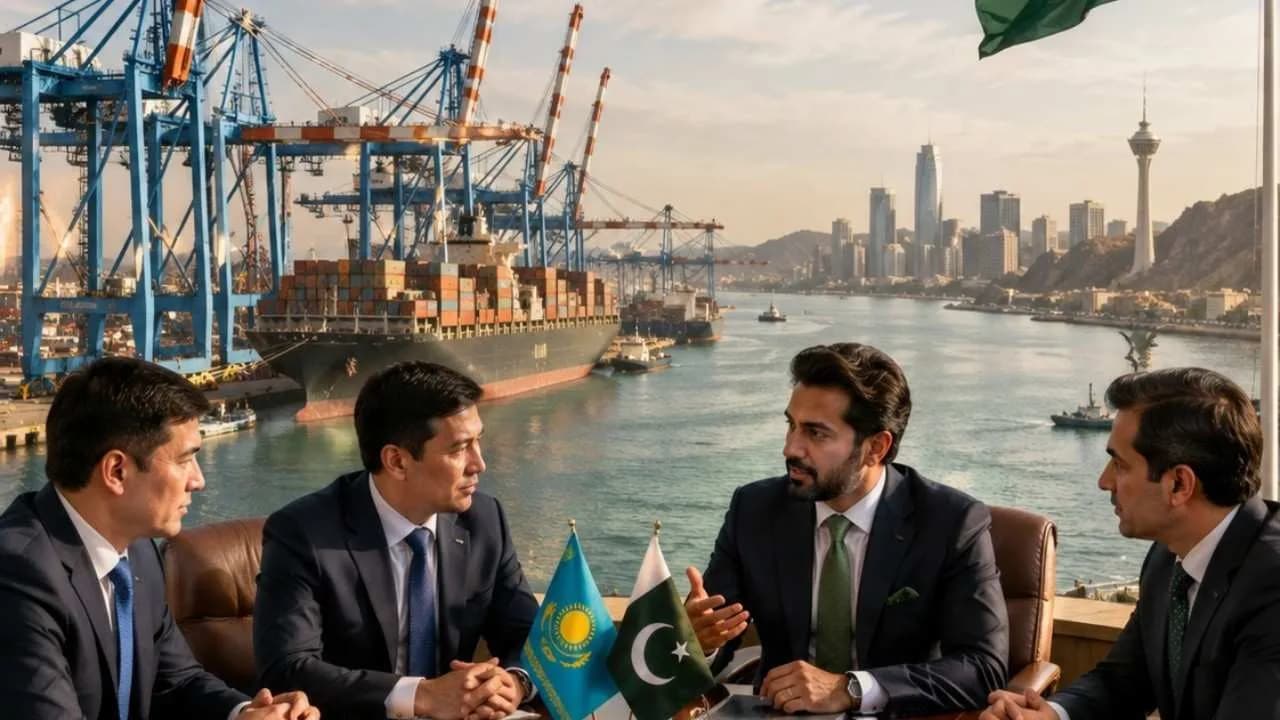 Pakistan Invites Kazakh Investors for Port Investment