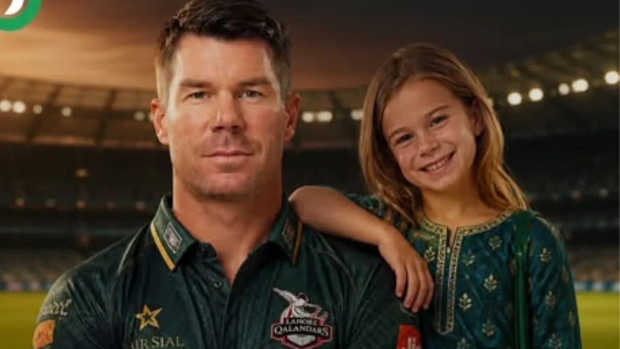 David Warner Daughter Pakistan Dress Viral Moment