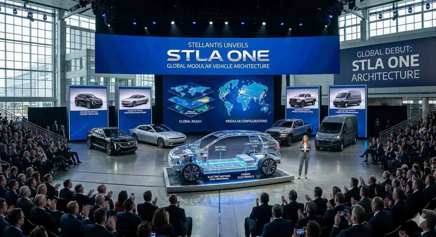Stellantis Unveils STLA One Global Modular Vehicle Architecture