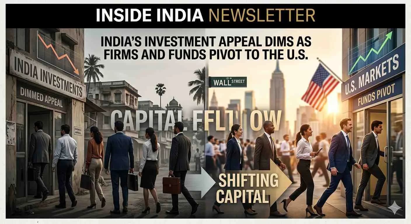 Inside India newsletter: India’s investment appeal dims as firms and funds pivot to the U.S.
