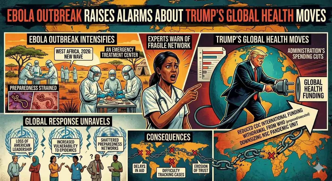 Ebola outbreak raises alarms about Trump's global health moves