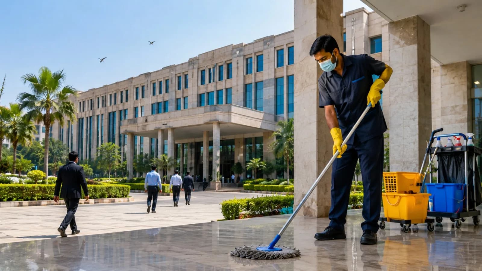 Hiring Of Janitorial Services For Pakistan Audit And Account Complex,Karachi