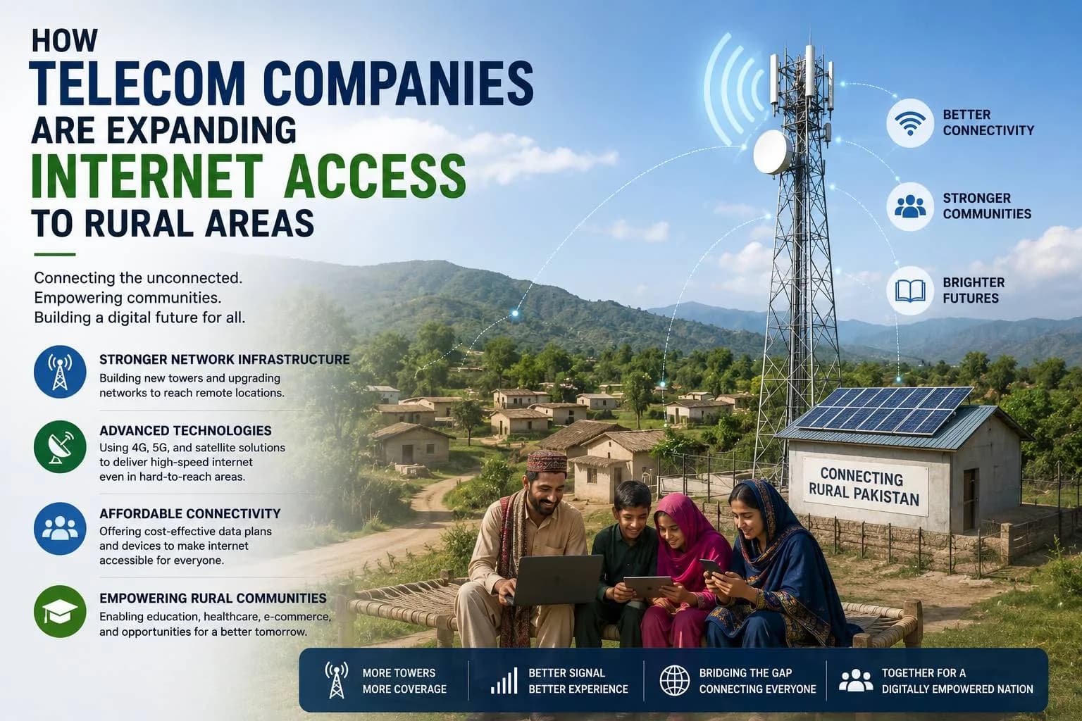 How Telecom Companies Are Expanding Internet Access To Rural Areas
