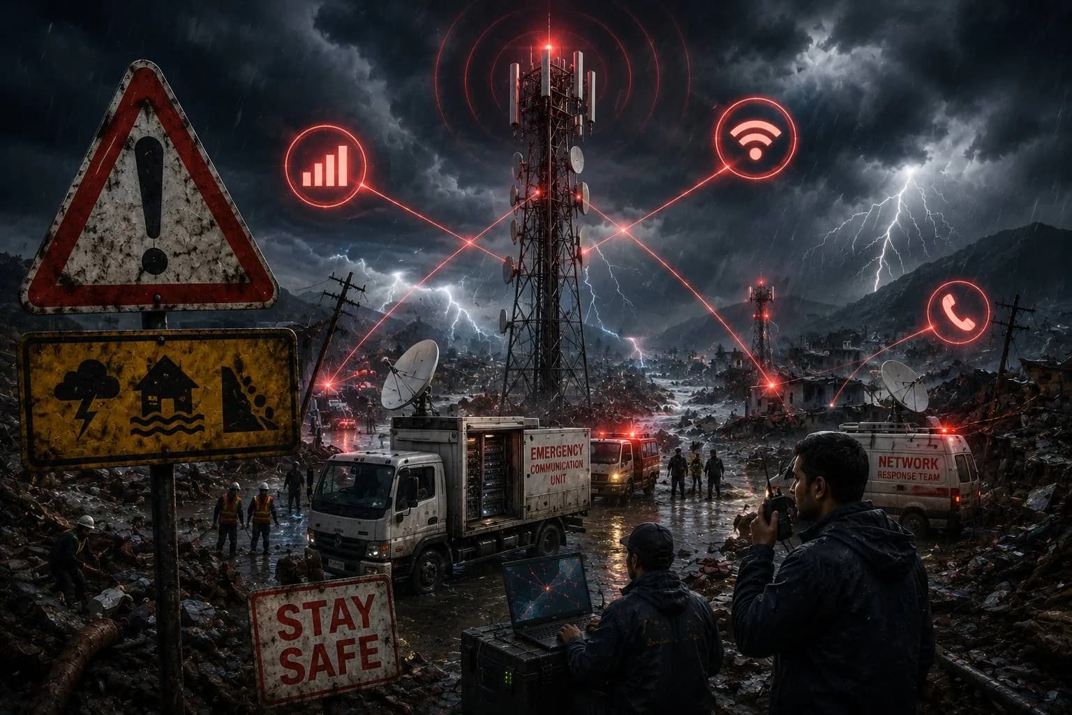 How Telecom Networks Handle Heavy Internet Traffic During Emergencies