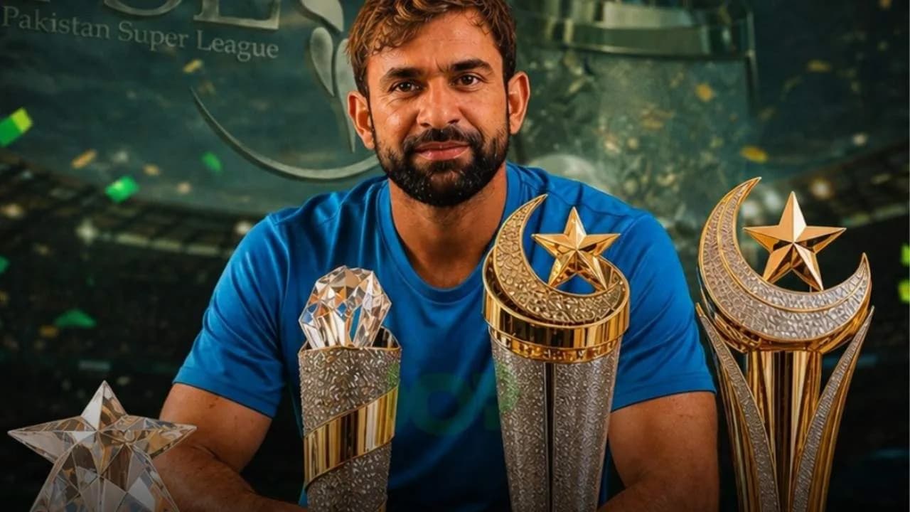Iftikhar Ahmed Makes PSL History with 4 Titles Win
