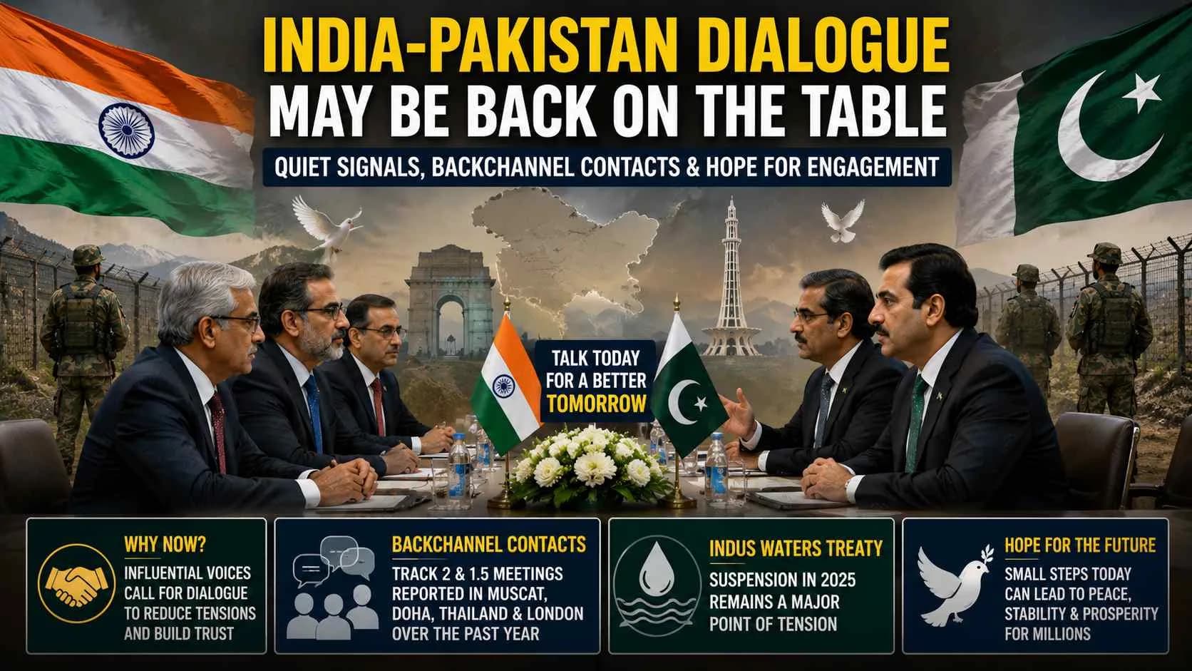 India-Pakistan Dialogue Signals Return