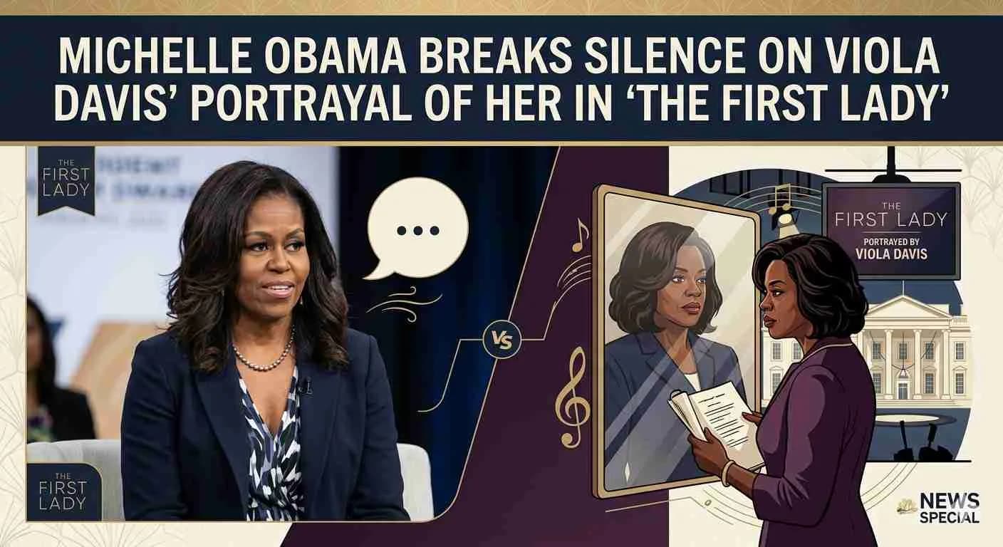 Michelle Obama Breaks Silence On Viola Davis’ Portrayal Of Her In ‘The First Lady’