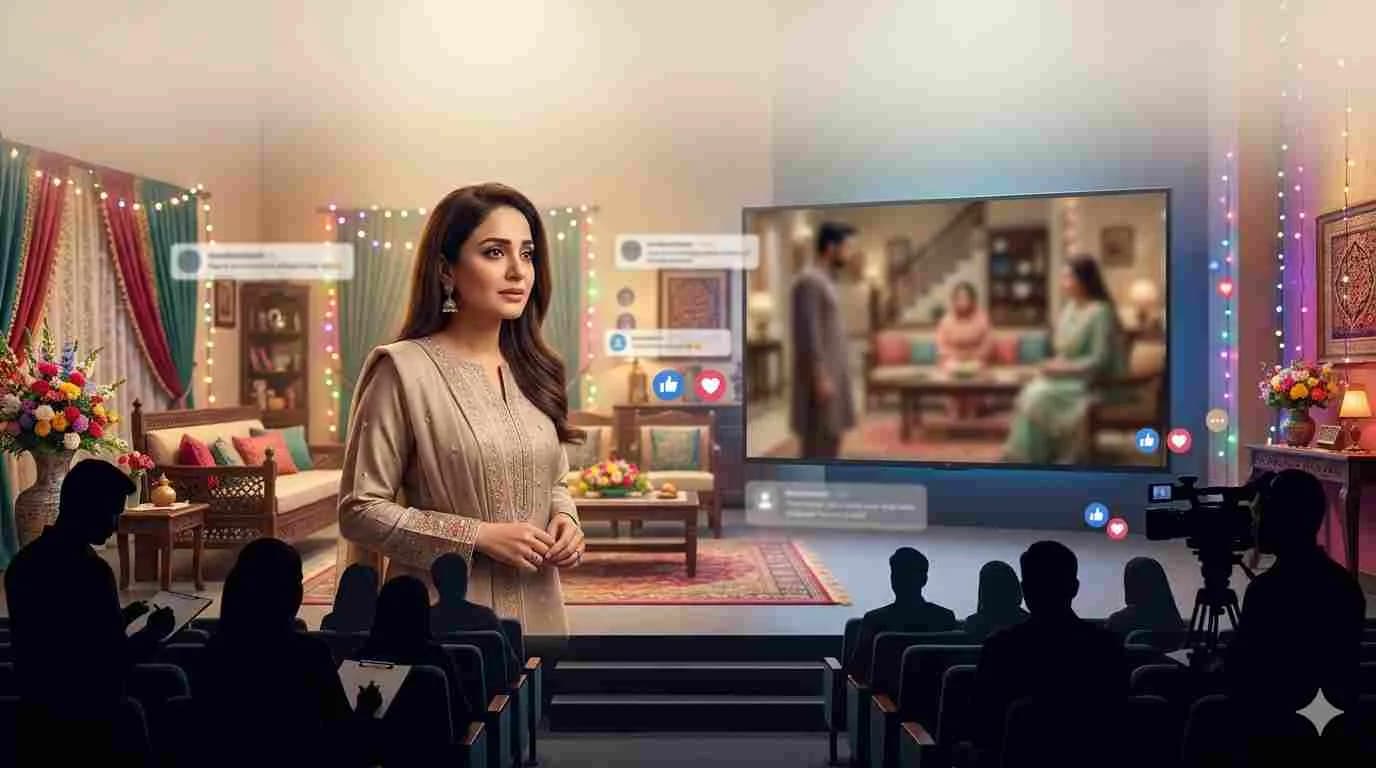 Nadia Khan’s Over Acting In Eid Telefilm Severely Criticized