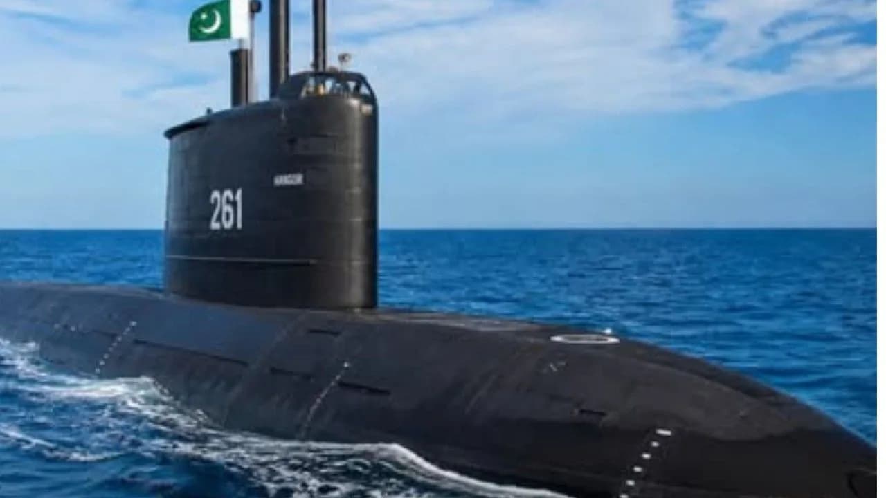 Pakistan Navy Launches First Hangor Submarine