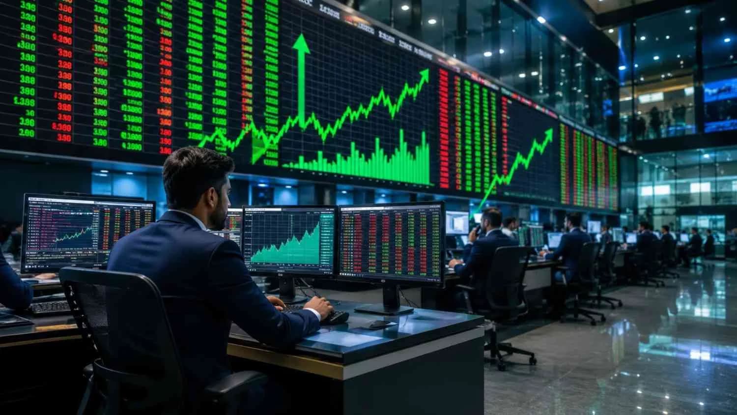 PSX Surges Nearly 3000 Points on Global Rally Hopes