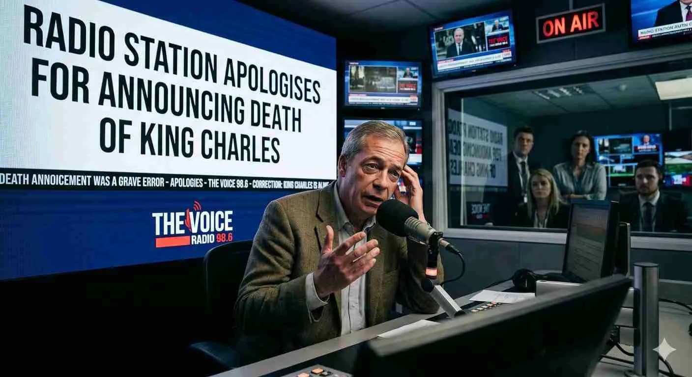 Radio Station Apologises for Announcing Death of King Charles