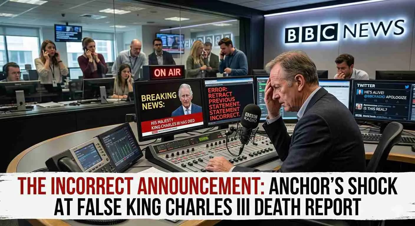 Radio station incorrectly announces King Charles' death