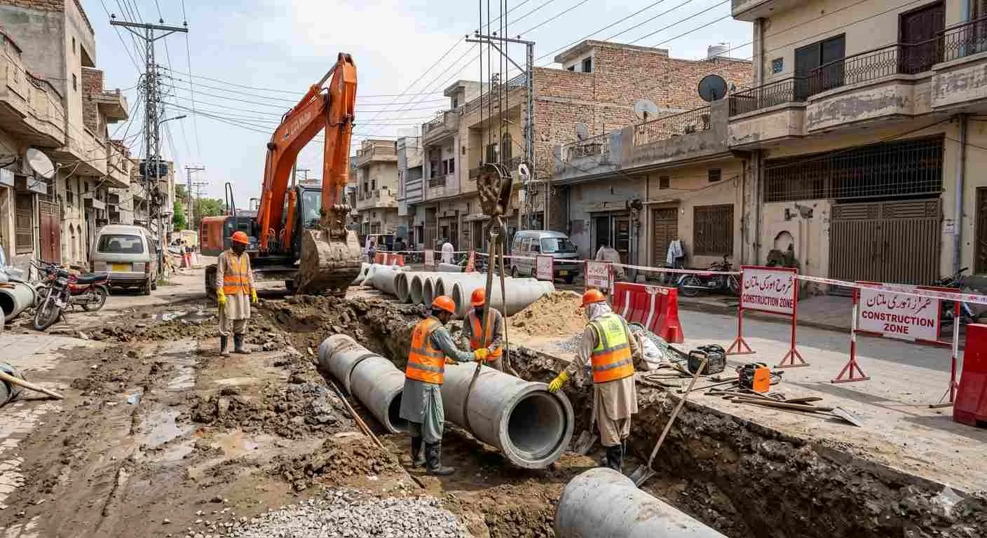 Tender for Replacement of Sewer Line in X-Block Street No.04 New Multan