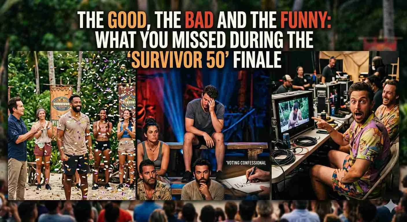 The good, the bad and the funny: What you missed during the ‘Survivor 50’ finale