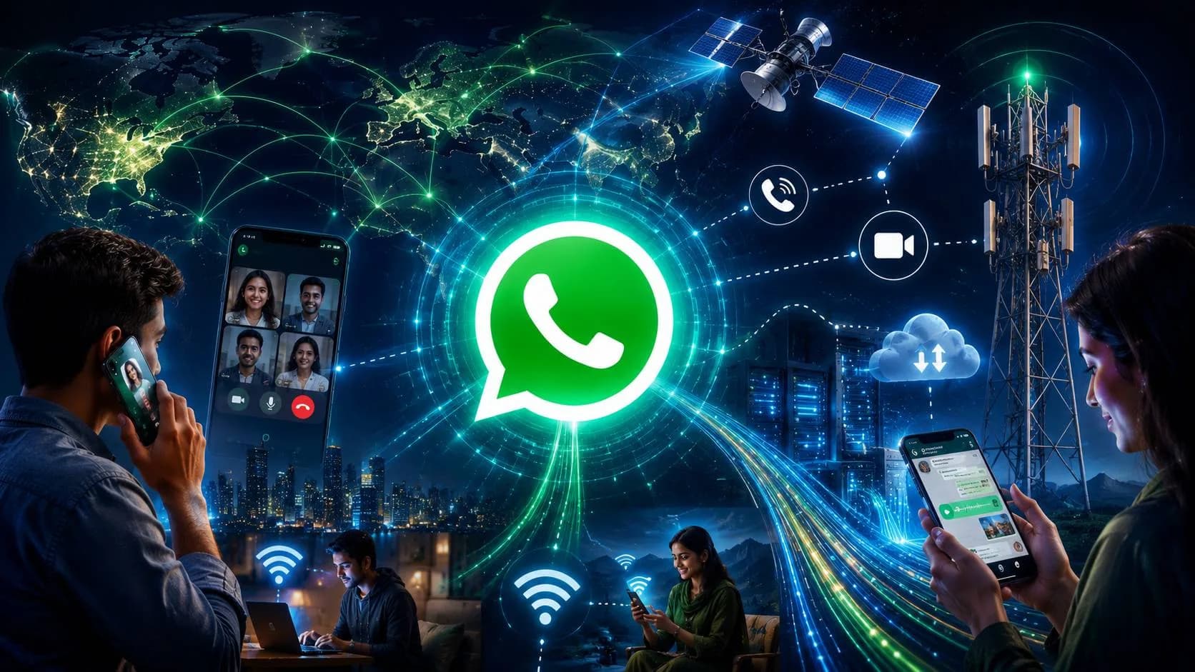 The Hidden Technology Behind WhatsApp Calls And Mobile Internet