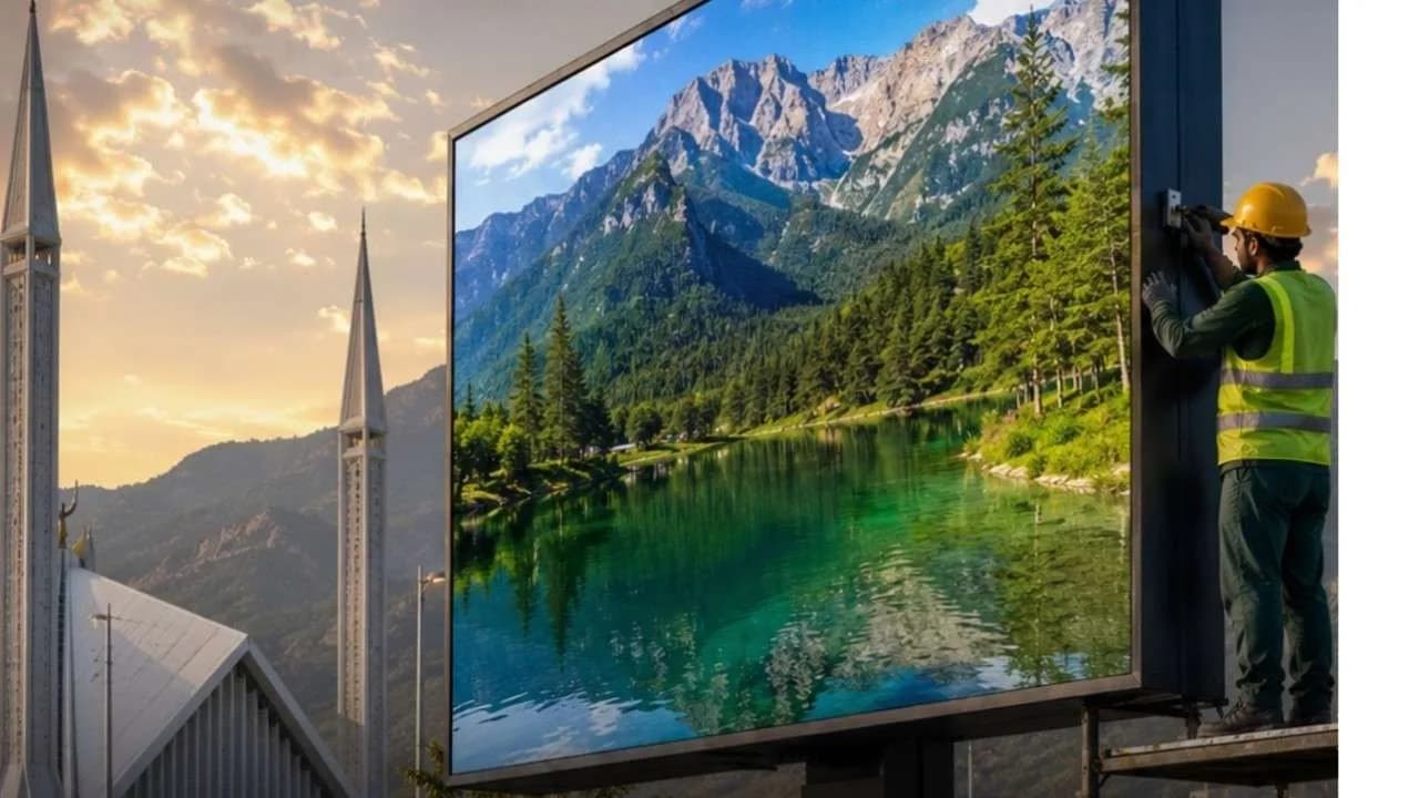 Smart LED Ads Transform Pakistan’s Cities Today