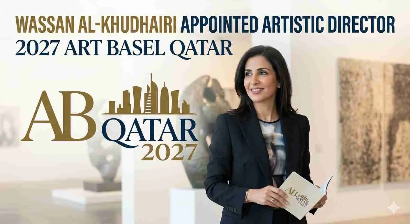 Wassan Al-Khudhairi appointed artistic director of 2027 Art Basel Qatar