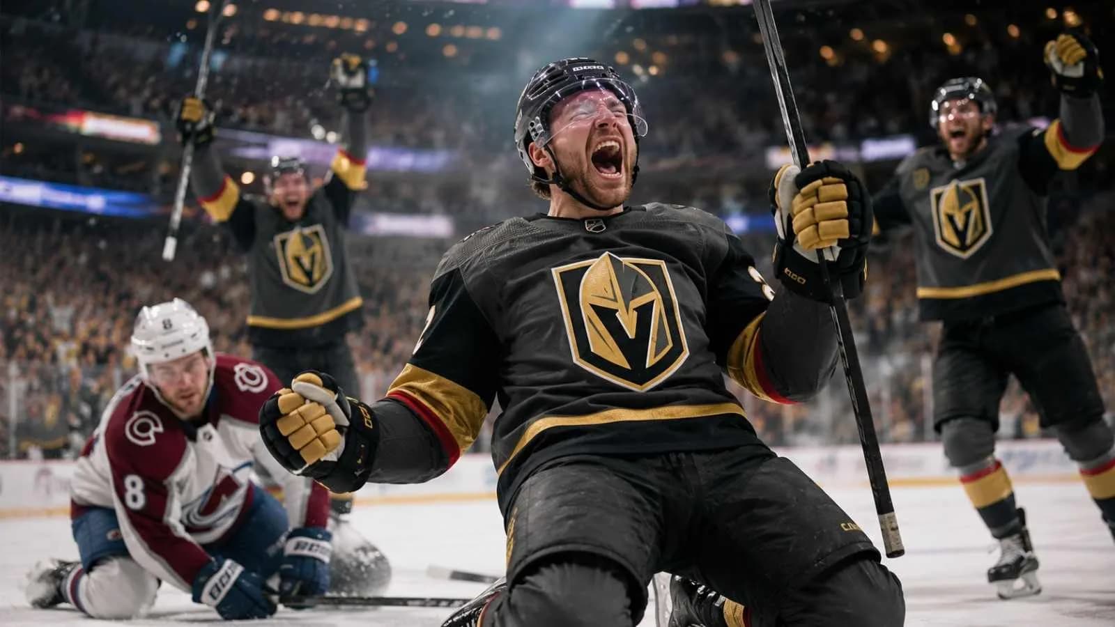 Avalanche and Golden Knights Set for Intense Playoff Clash