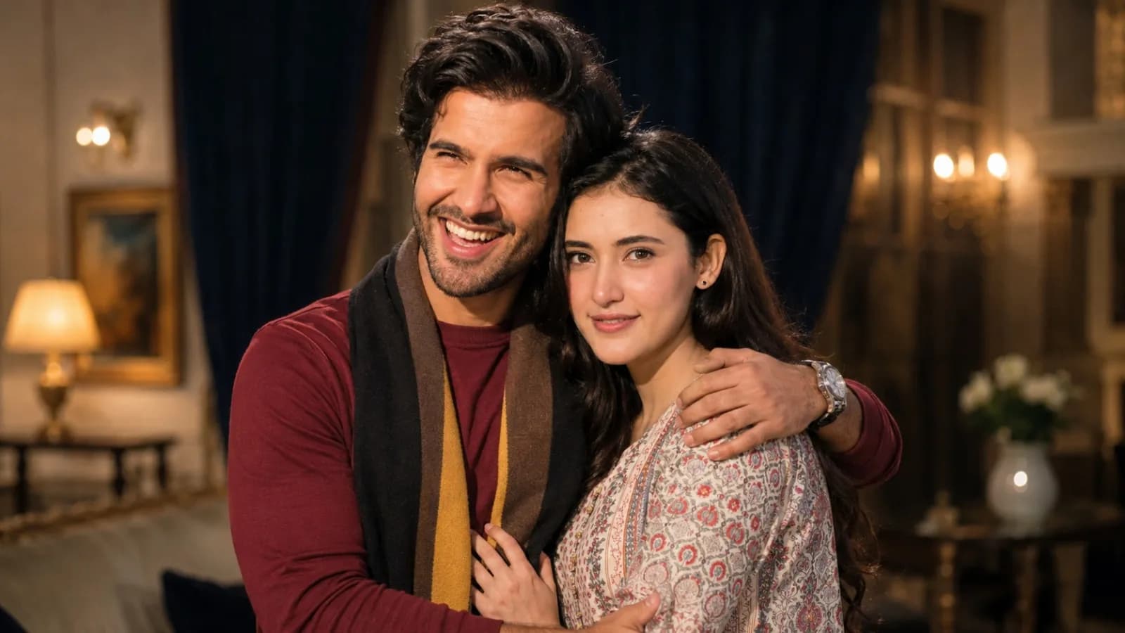 Sehar Hashmi & Feroze Khan’s Hug Scene in Shaidai Sparks Debate
