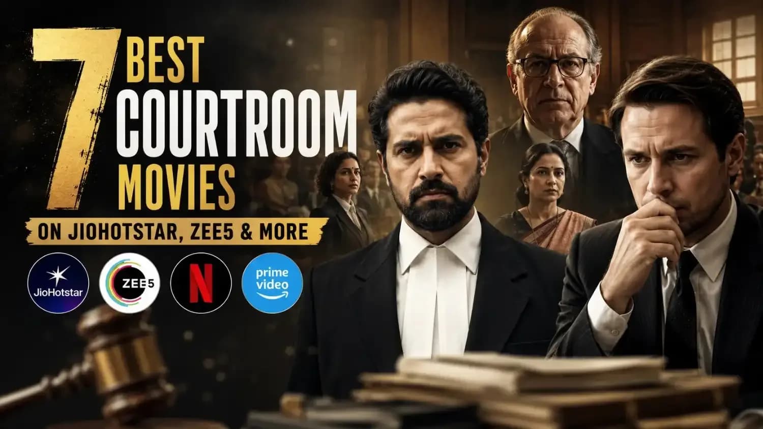 7 Must-Watch Courtroom Movies on Prime, Hotstar & ZEE5
