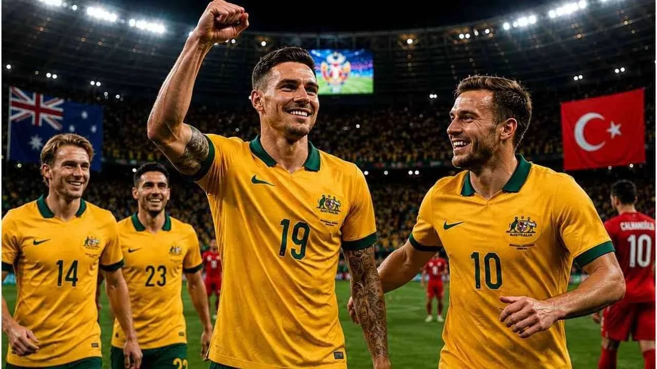 Australia Beat Turkey 2-0 in FIFA World Cup Group D Opener July 2026
