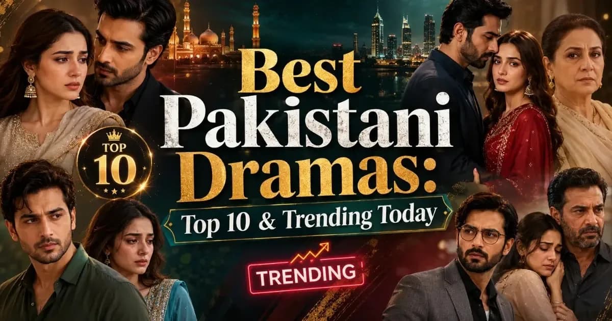 Best Pakistani Dramas: Top 10 & Trending Today