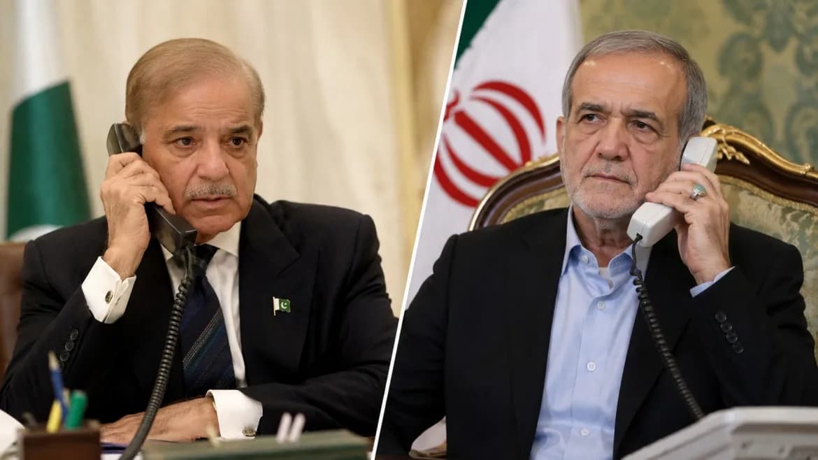 Pakistan Iran Leaders Discuss Regional Tensions