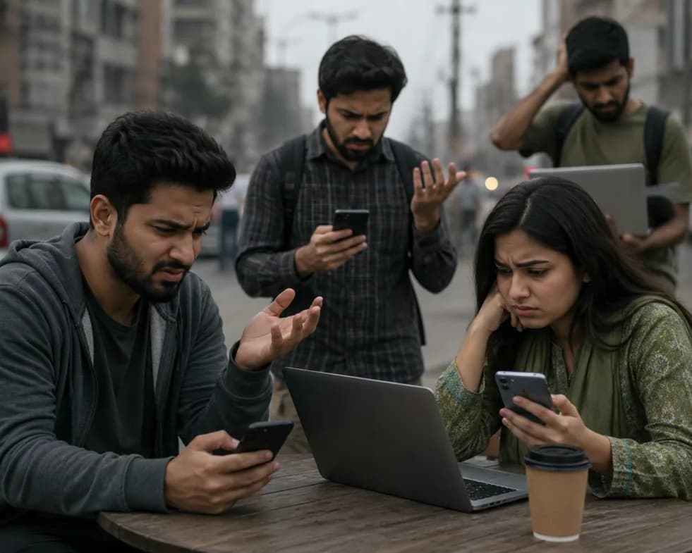 Internet Disrupted in Pakistan, Officials Explain Reason