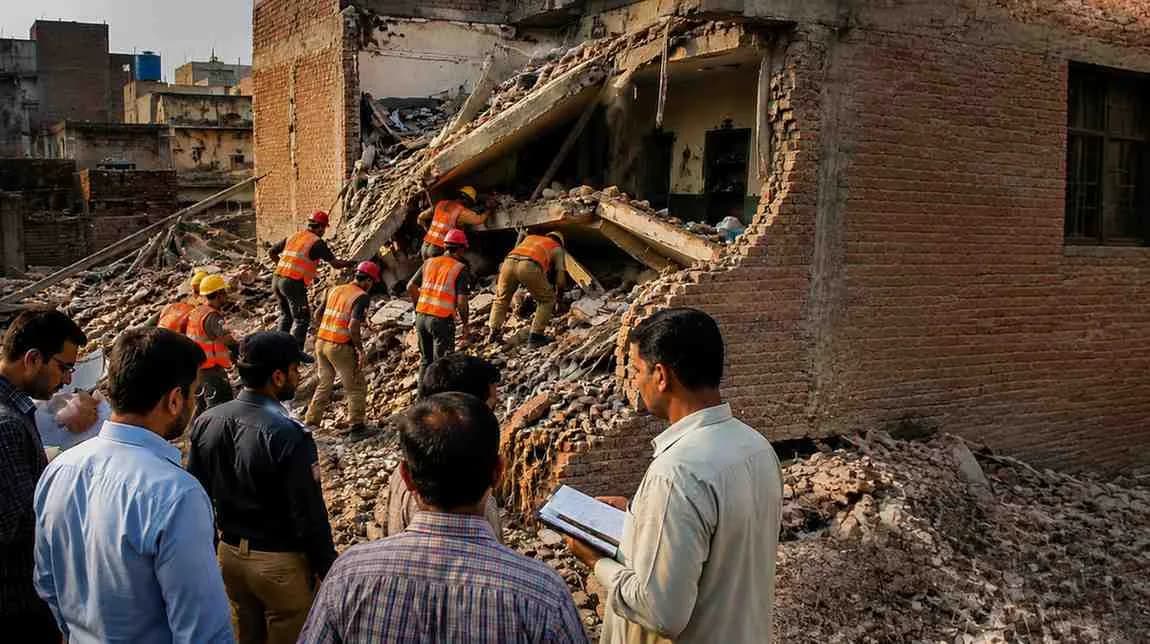Lahore Tuition Centre Collapse Triggers Safety Survey
