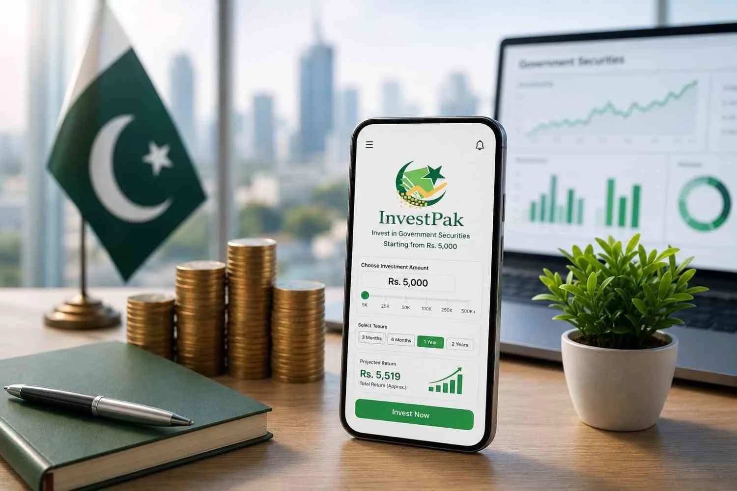InvestPak Portal Launches Govt Securities Investment from Rs5,000