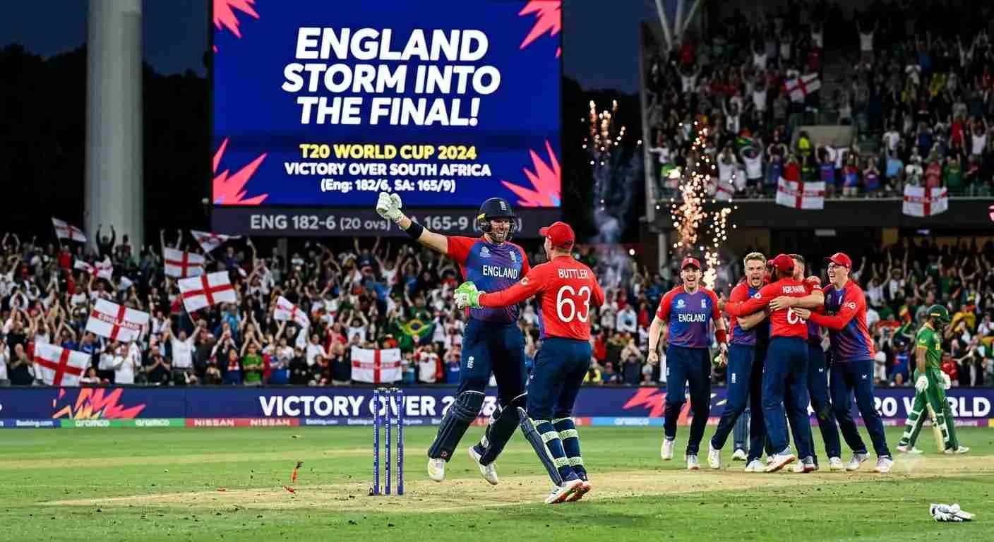 England vs South Africa: How England Stormed Into the T20 World Cup Final