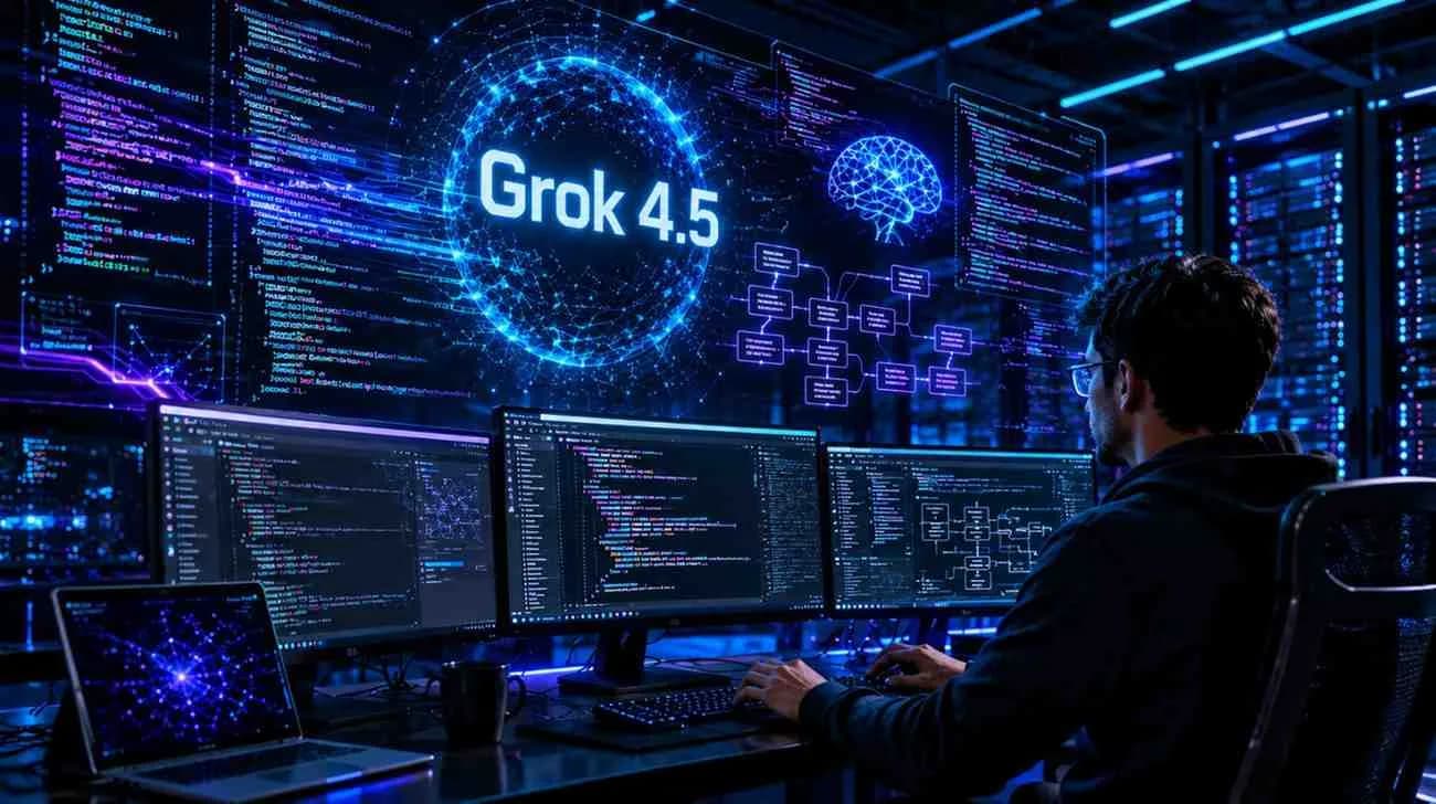 SpaceXAI Launches Grok 4.5 AI Coding Model with Cursor