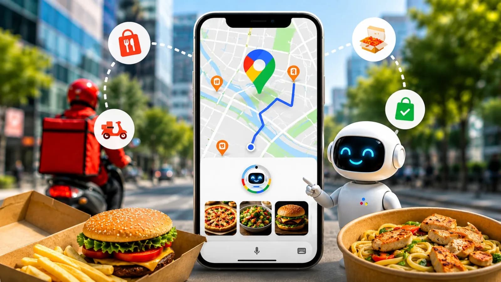 Google Maps May Soon Let Users Order Food Using AI