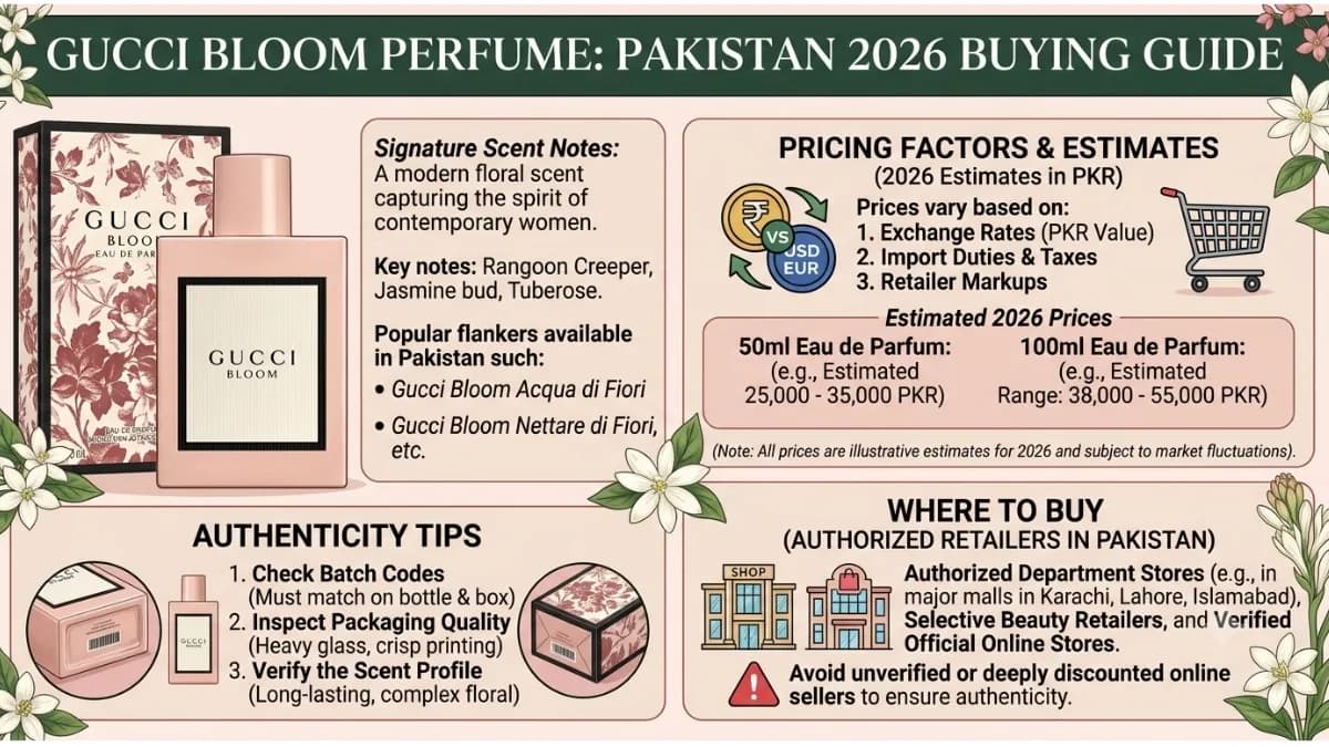 Gucci Bloom Perfume Price in Pakistan 2026