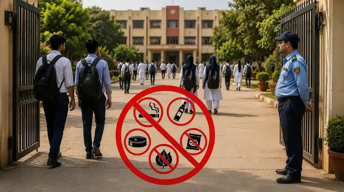 Karachi Colleges Impose Ban on Tobacco, Vapes, Narcotics