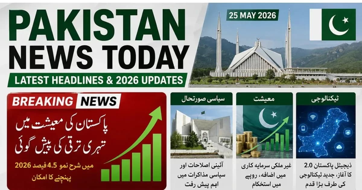 Pakistan News Today: Latest Headlines & 2026 Updates