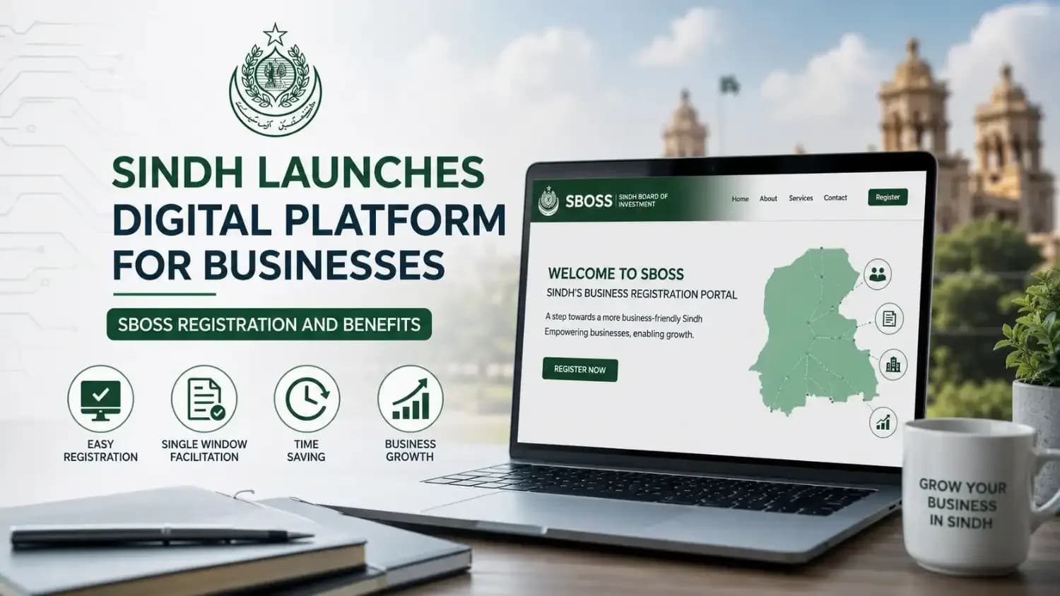 Sindh Launches SBOSS Portal: Registration, Benefits and Services