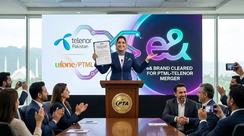 Telenor-Ufone Merger: PTA Approves New e& Brand Name