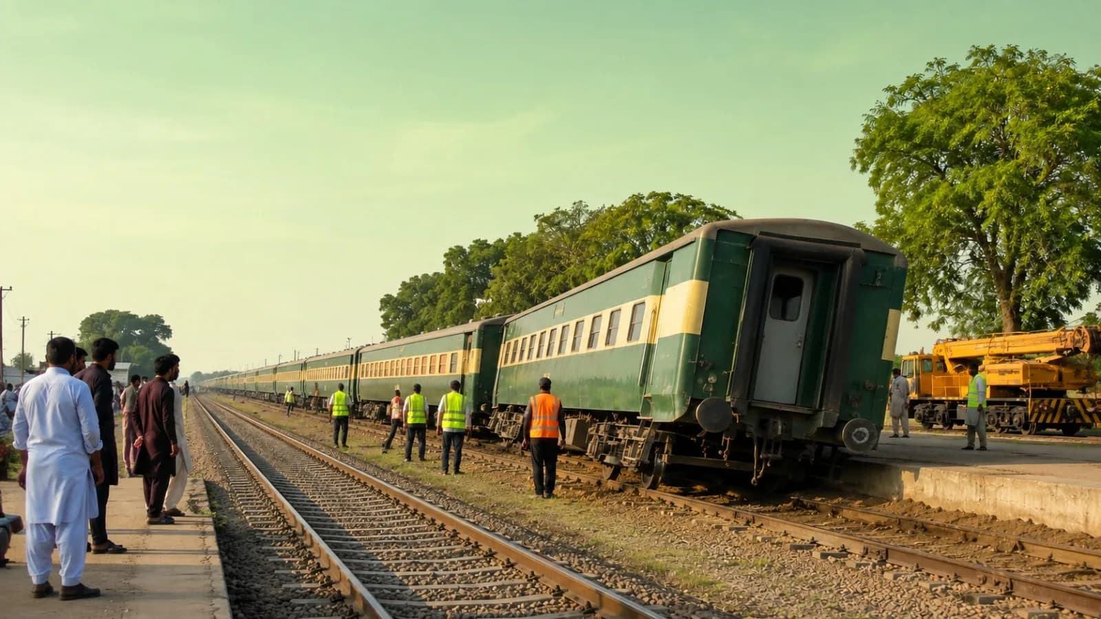 Shalimar Express Bogie Derails Near Khanewal, Passengers Safe