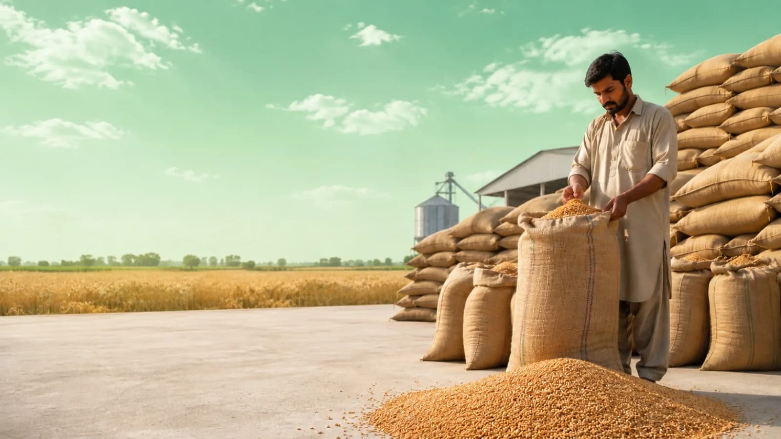 Pakistan Has Enough Wheat Stocks to Meet Demand, Minister Says