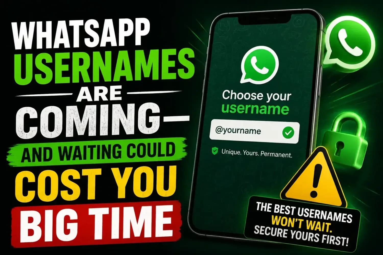 WhatsApp Usernames Are Coming: What You Need to Know