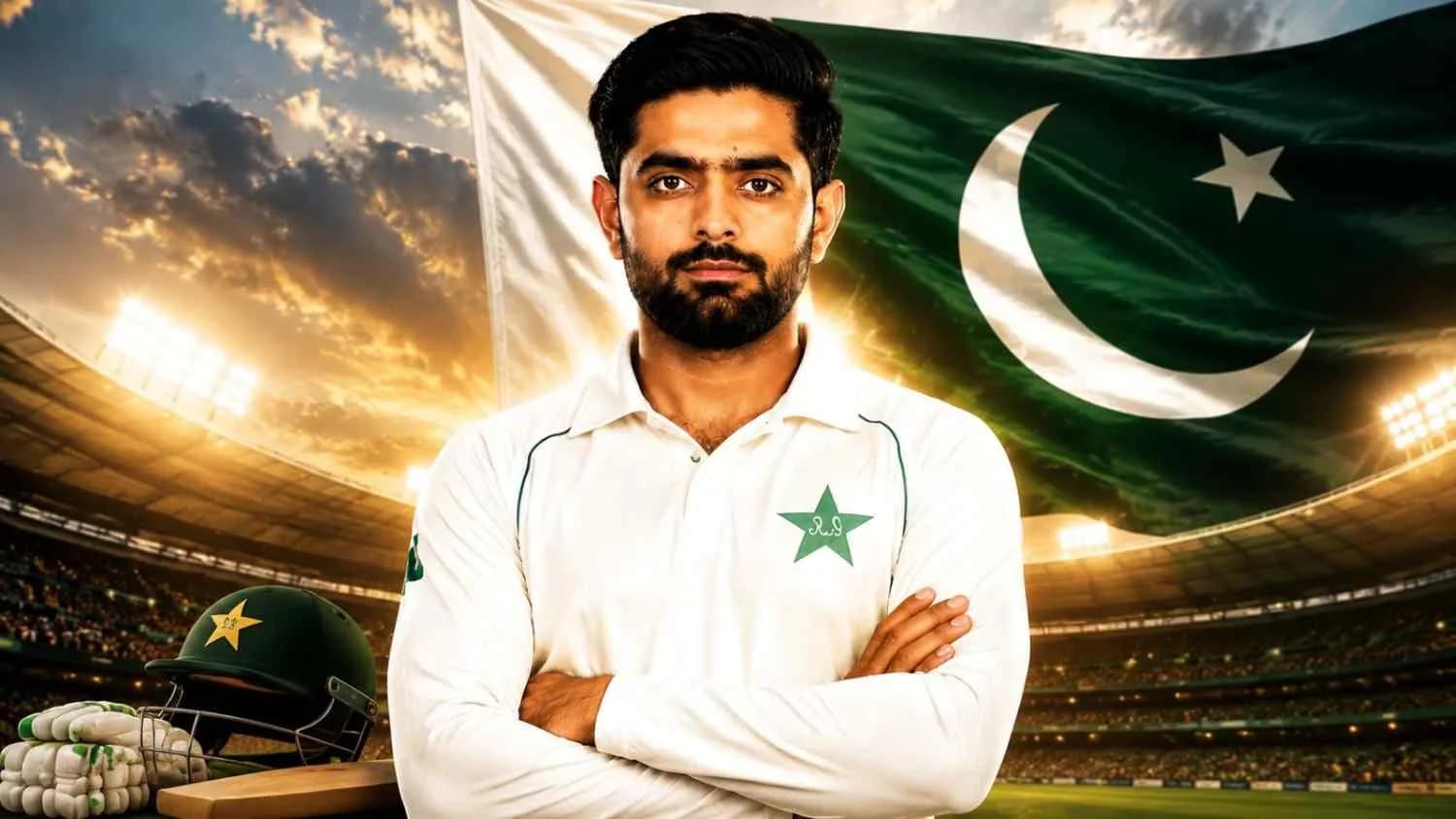 Babar Azam Named Pakistan Test Captain for WI and England Tours