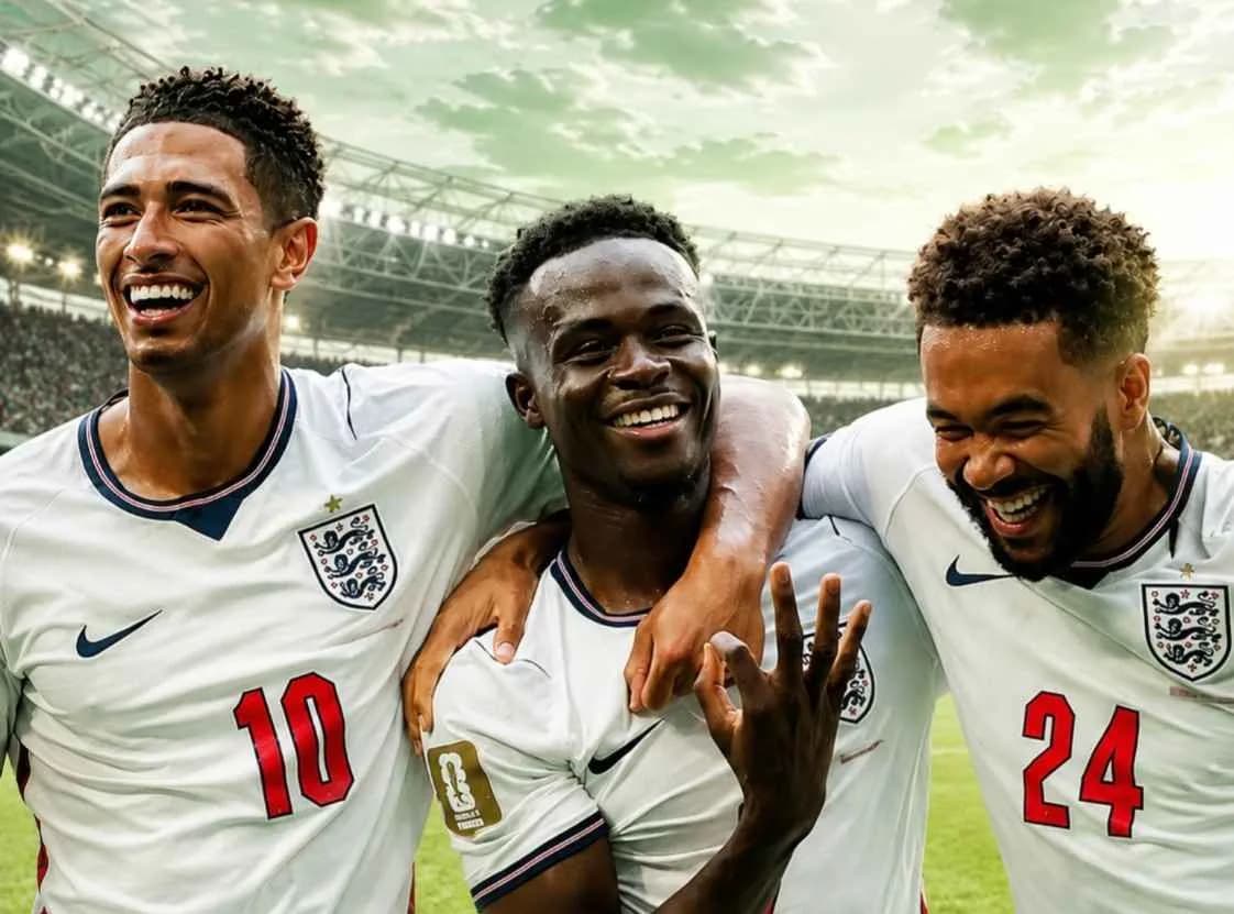 England Beat France 6-4 as Saka Scores World Cup Hat-Trick