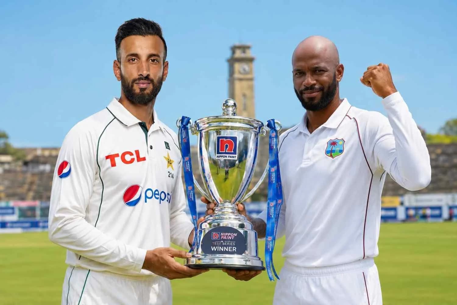 Pakistan vs West Indies Test Series 2026: Schedule & Squad