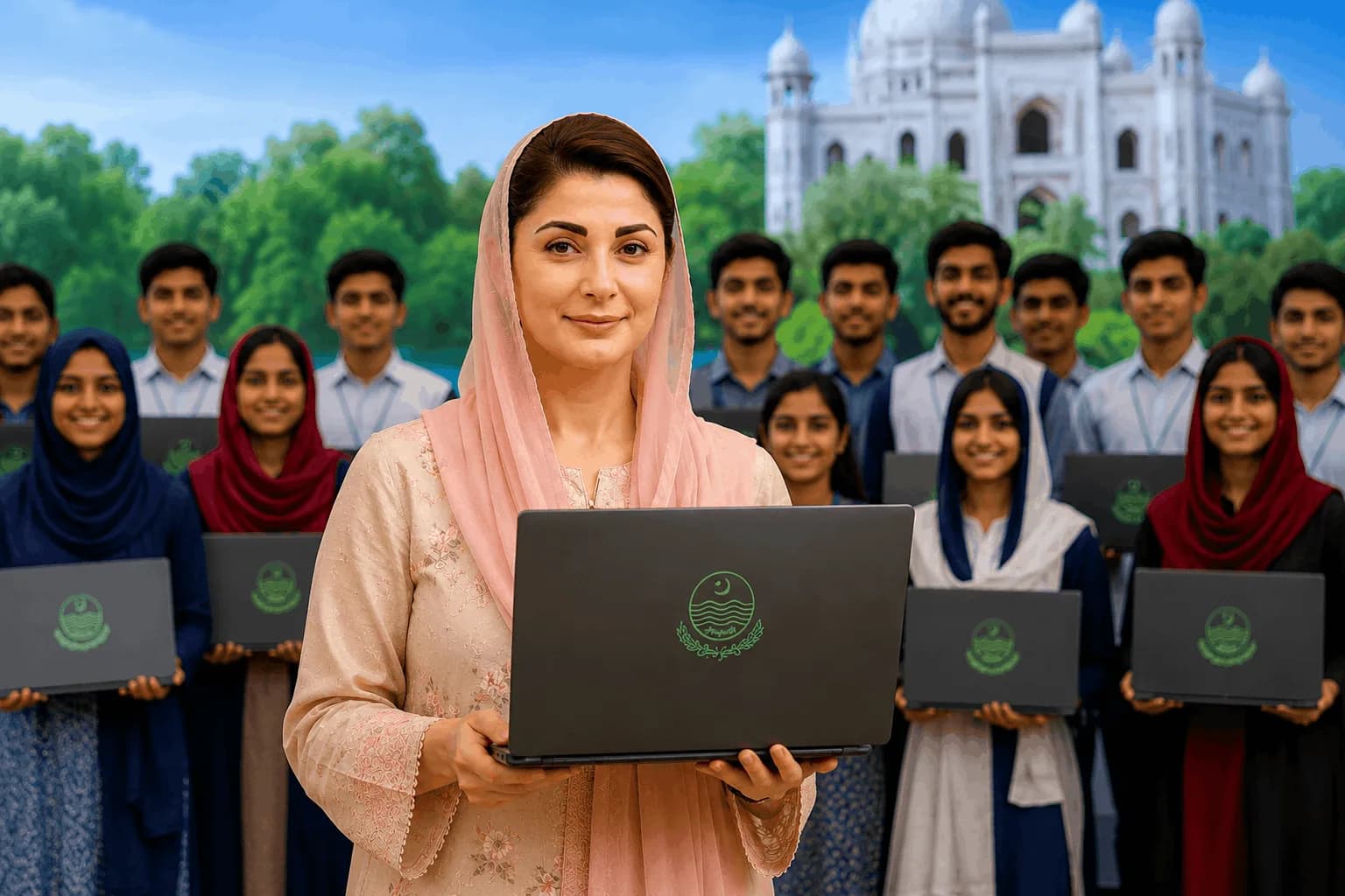 Punjab Approves 5,000 Laptops for AJK Students
