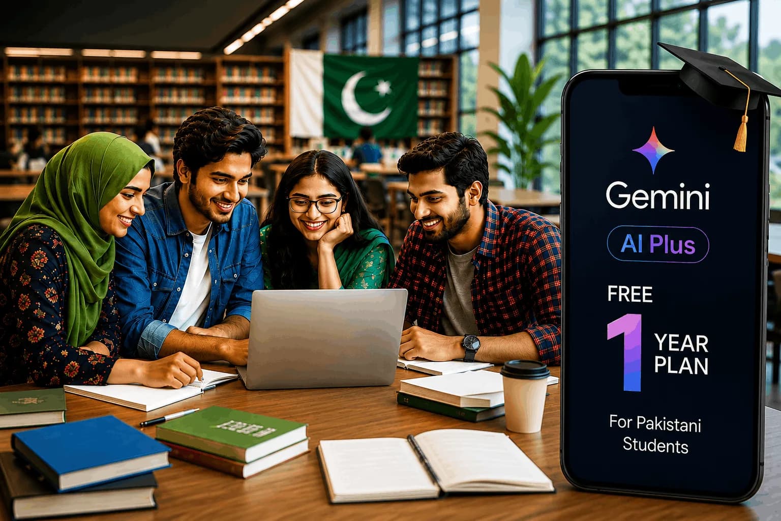 Free Google Gemini Subscription for Pakistani Students