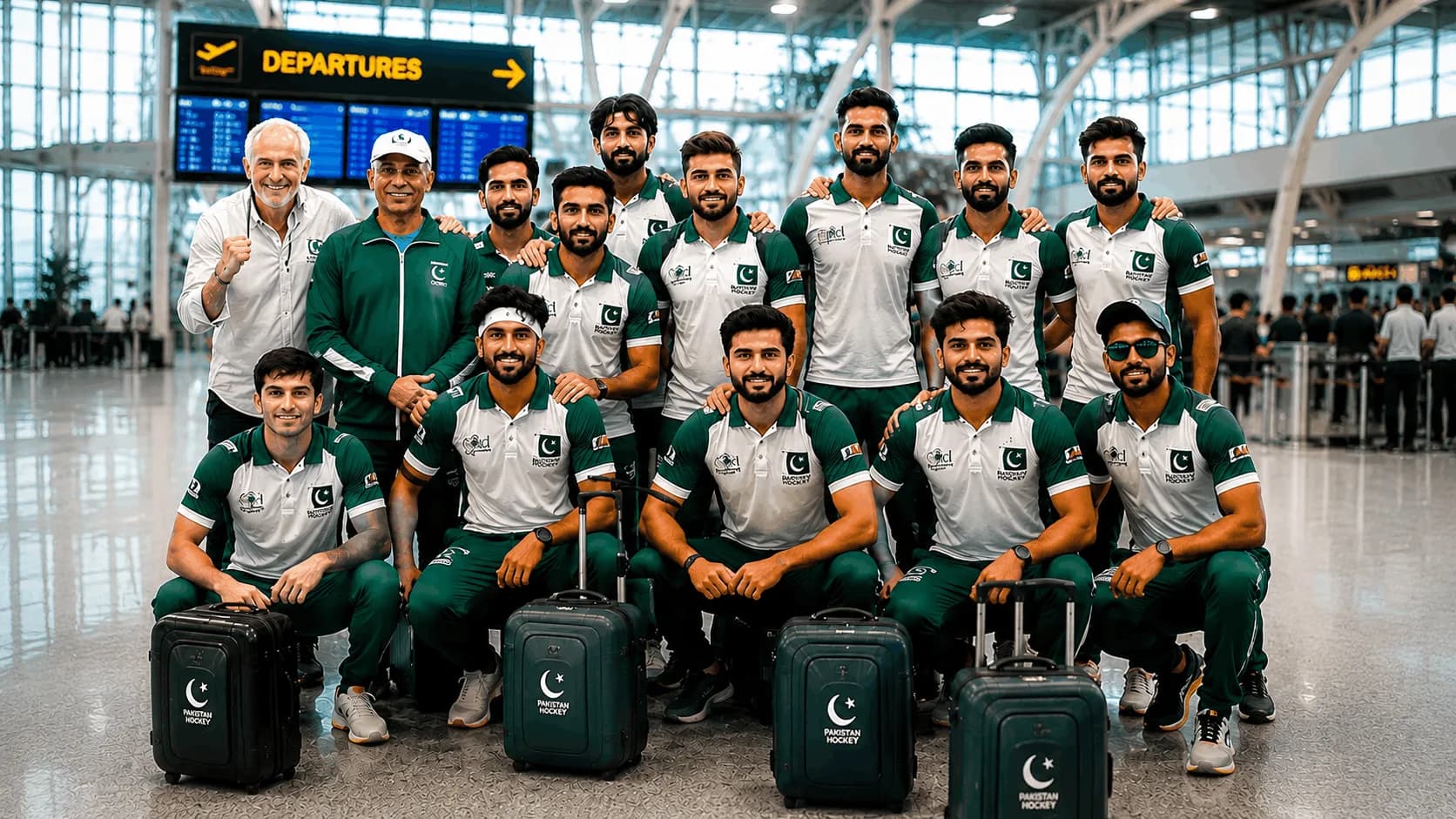 Pakistan Hockey Team Leaves for FIH World Cup 2026