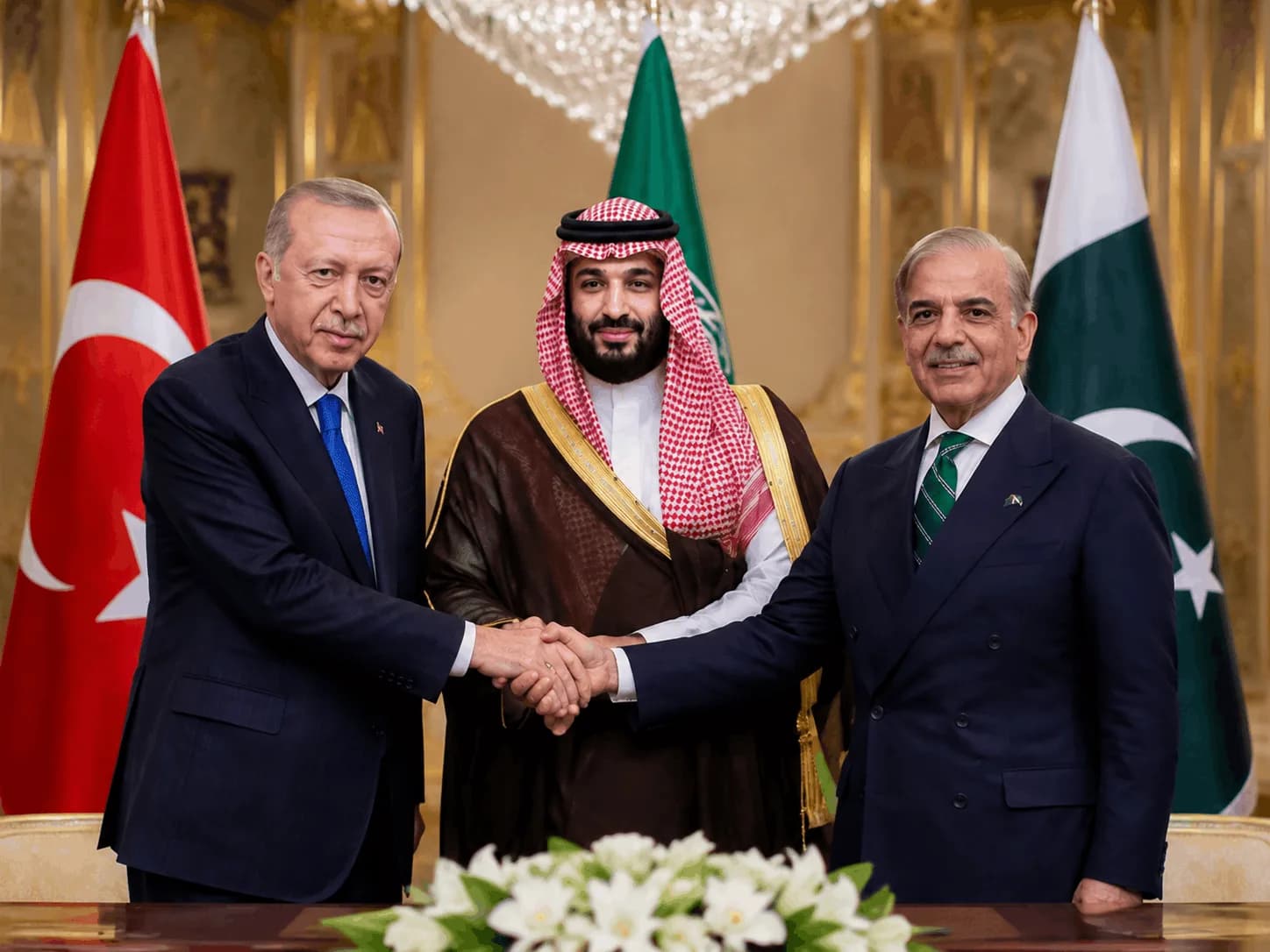 Saudi Arabia, Turkey & Pakistan Defence Agreement in Jeddah