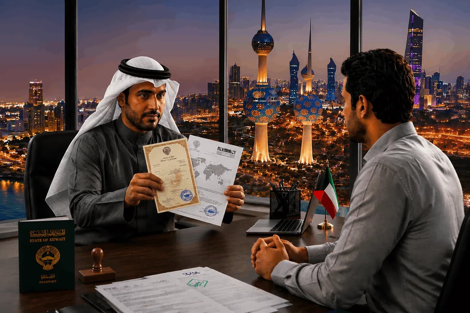 Kuwait Visit Visa to Residency Conversion Rules